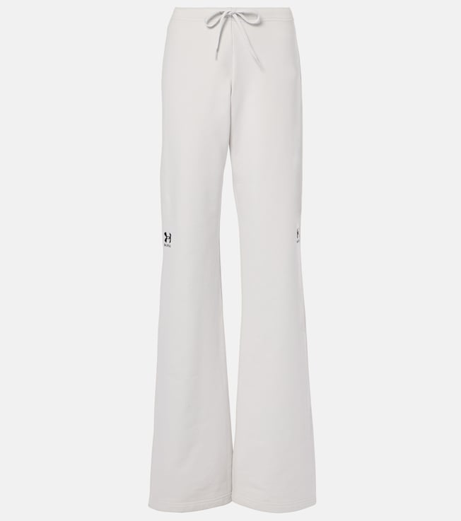 Flared cotton sweatpants | Balenciaga