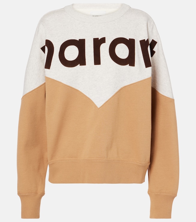 Houston logo cotton-blend sweatshirt | Marant Etoile