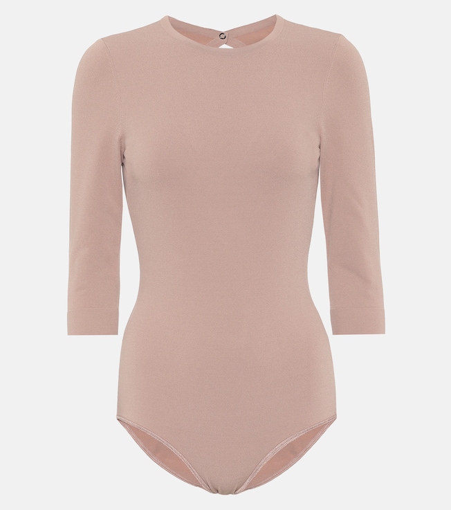 Stretch-knit bodysuit | Alaïa