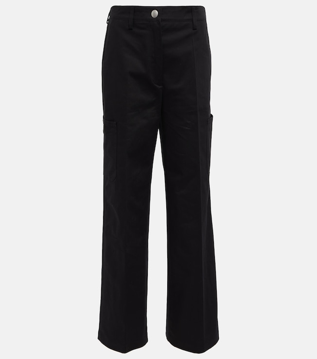 Cotton-blend gabardine cargo pants | Prada