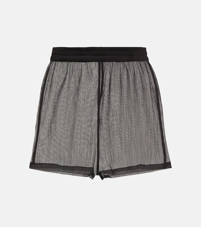 Sheer high-rise shorts | Jade Swim