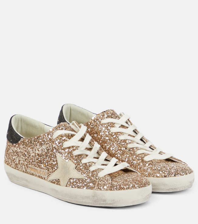 Superstar glitter sneakers  | Golden Goose