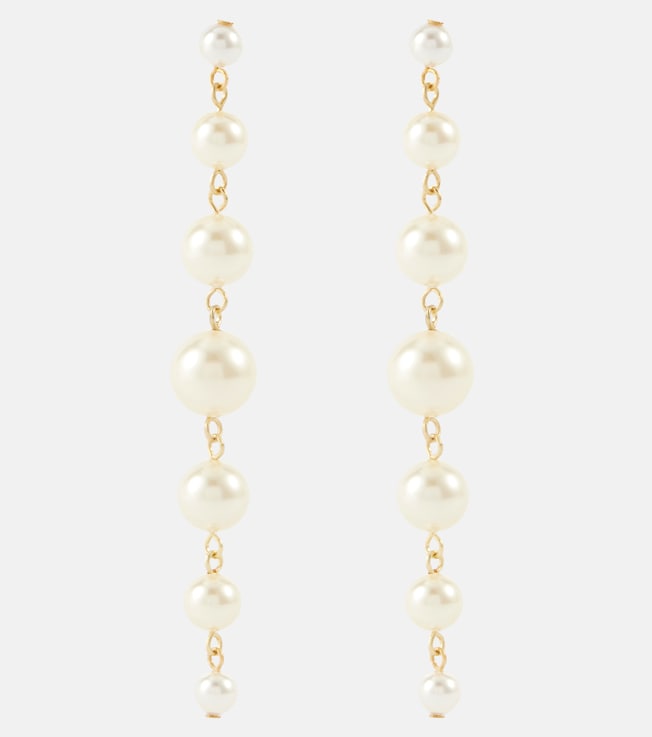 Perlette faux pearl drop earrings | Jennifer Behr
