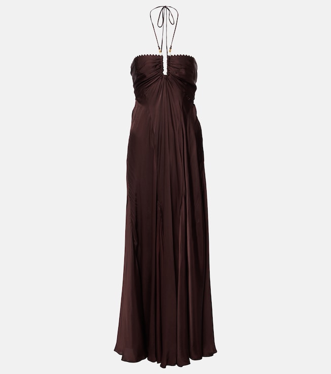Carla beaded maxi dress | Poupette St Barth