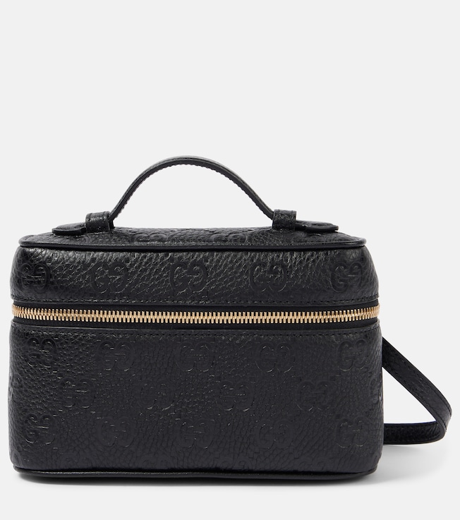 GG Mini debossed leather tote bag | Gucci