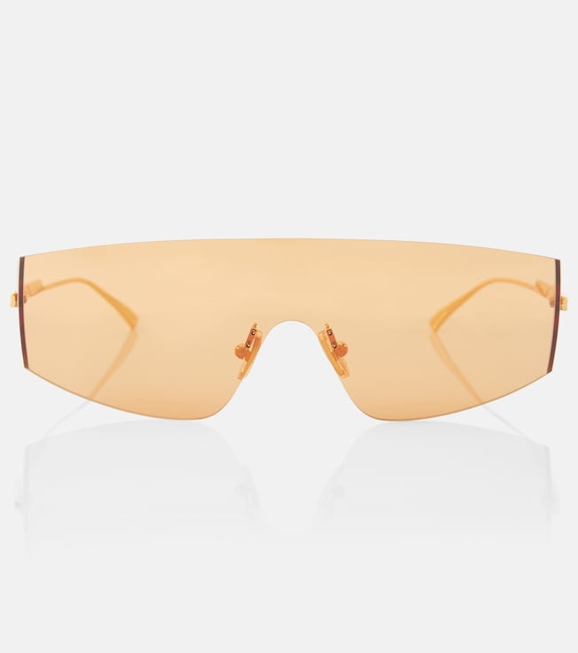 Futuristic shield sunglasses | Bottega Veneta
