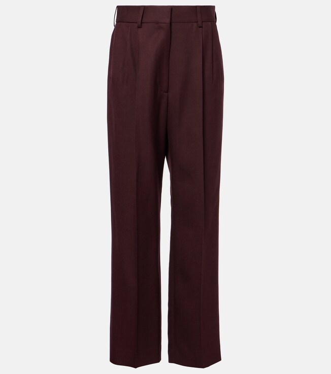 Fox high-rise straight pants | Blazé Milano