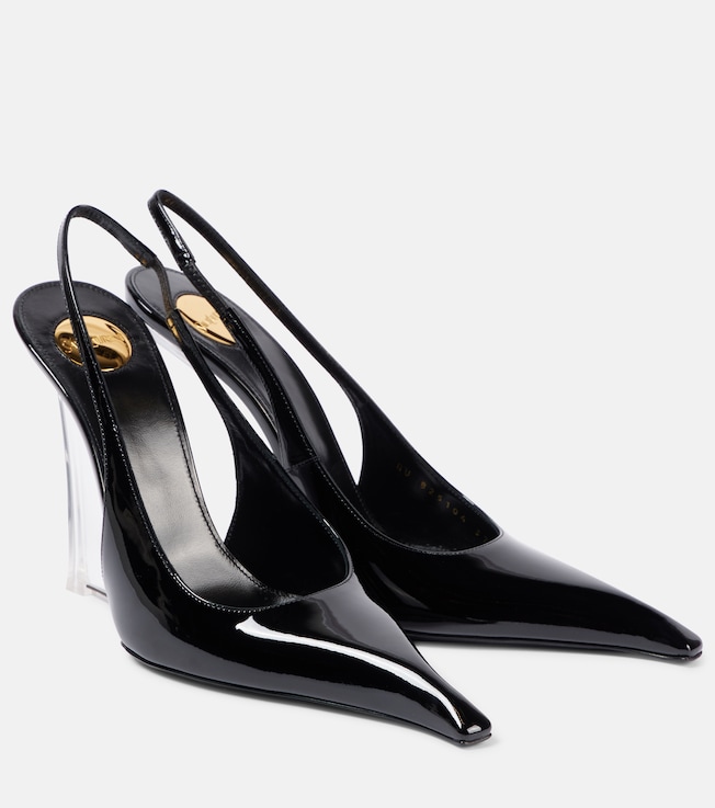 Miller 110 leather wedges | Saint Laurent