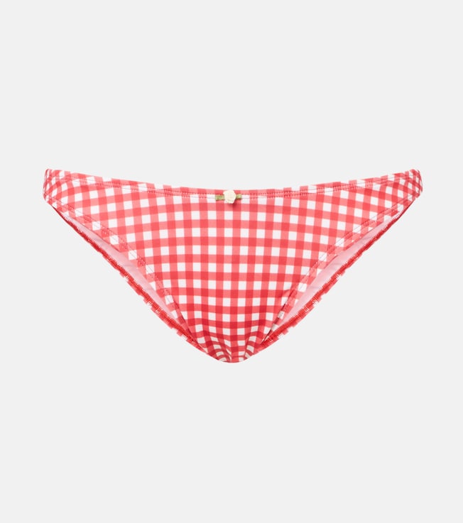 Lenny gingham bikini bottoms | Bananhot