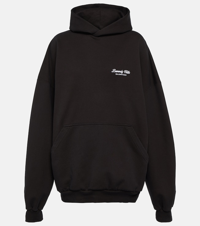 Beverly Hills oversized cotton hoodie | Balenciaga