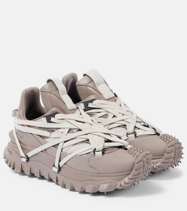 x Rick Owens Trailgrip Megalace sneakers | Moncler Genius