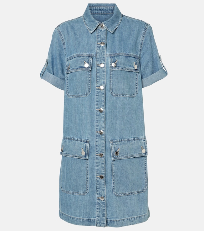Warren denim shirt dress | Veronica Beard