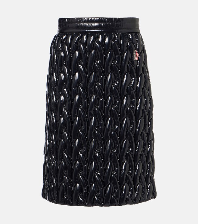 Matelassé midi skirt | Moncler Grenoble