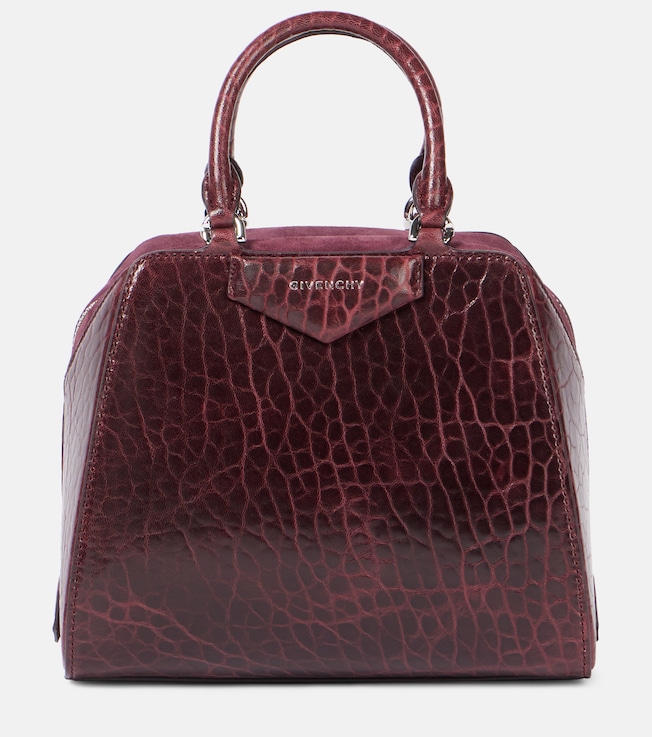 Antigona Cube Mini patent leather tote bag | Givenchy