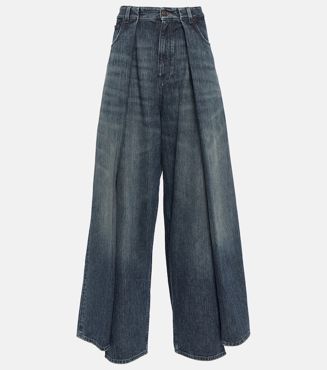 High-rise wide-leg jeans | Balenciaga
