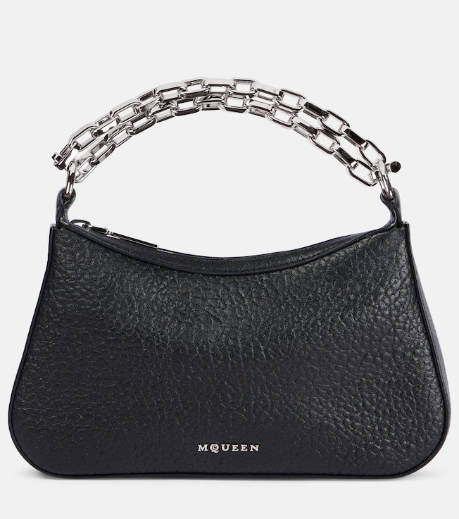 T-Bar leather shoulder bag | McQueen