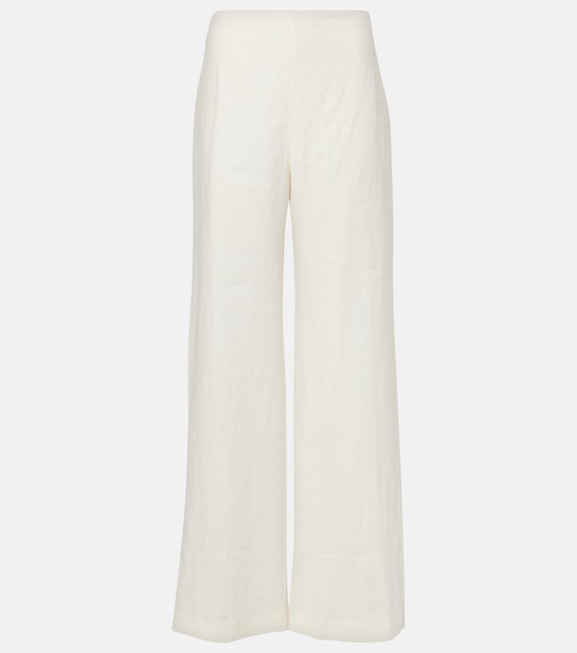 Ilride high-rise linen wide-leg pants | Faithfull