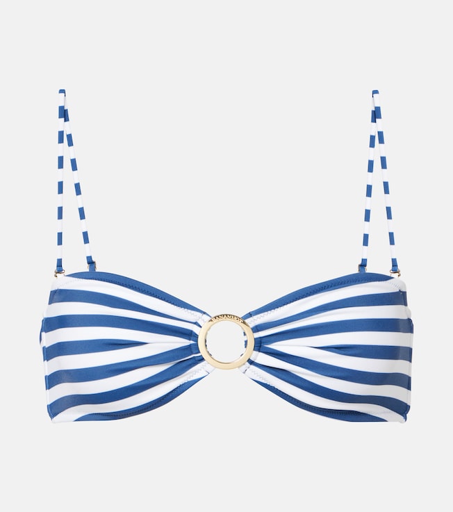 Diane striped bikini top | Bananhot
