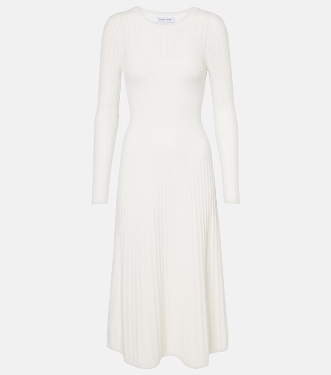 Nami ribbed-knit sweater dress | Veronica Beard