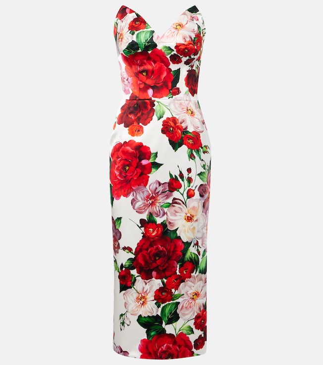 Floral midi dress | Dolce&Gabbana