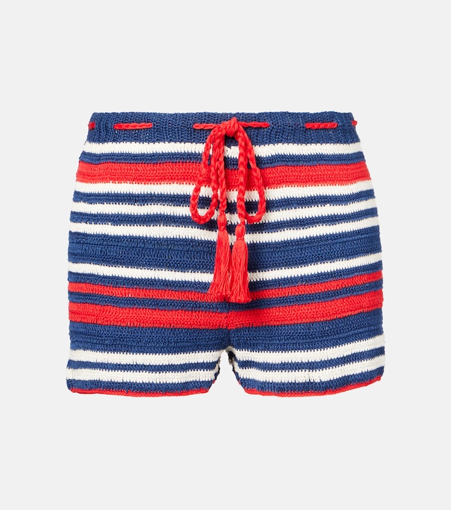 Crochet cotton shorts | Anna Kosturova