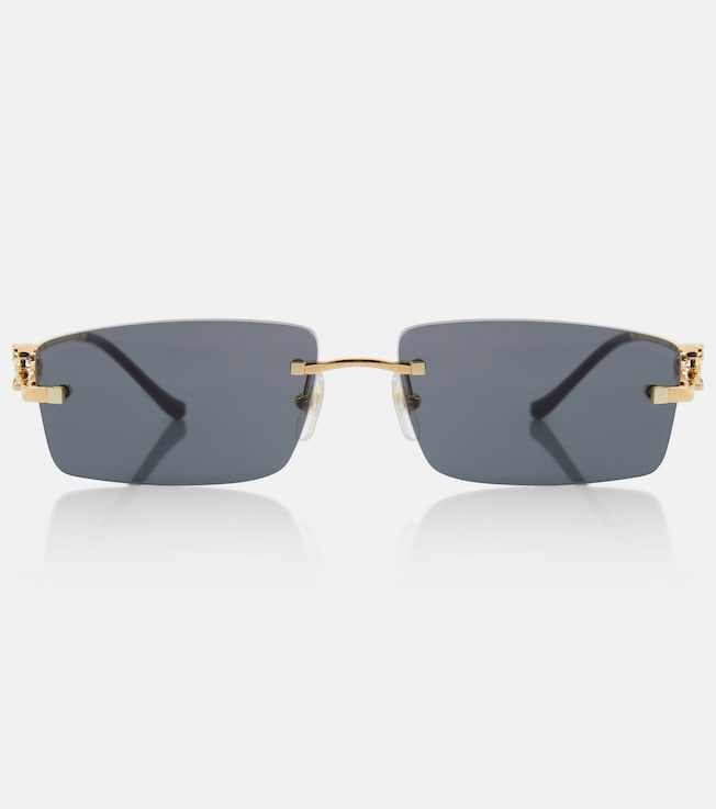 Panthère De Cartier rectangular sunglasses | Cartier Eyewear Collection
