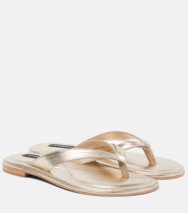 Morgan leather sandals | A.Emery