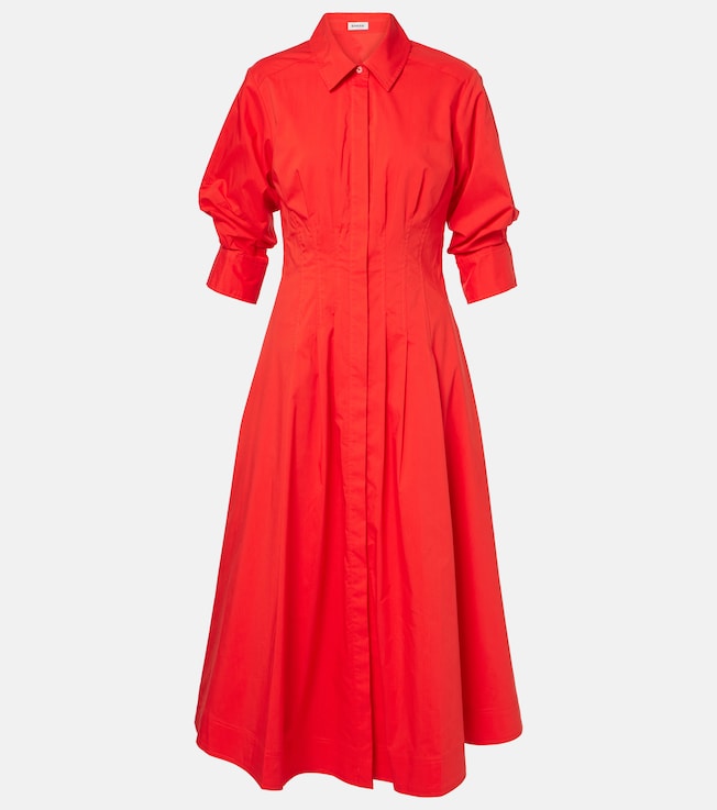 Jazz cotton-blend midi dress | Simkhai