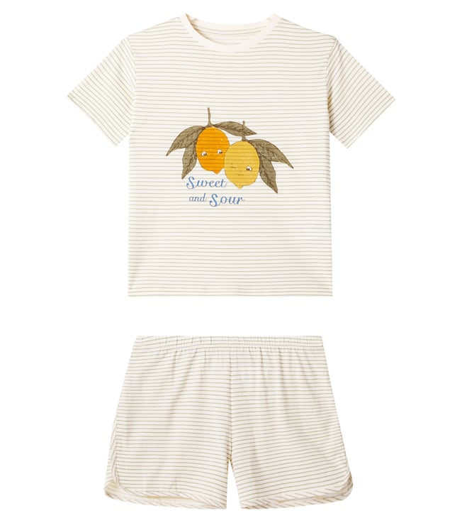 Famo cotton T-shirt and shorts set | Konges Sløjd