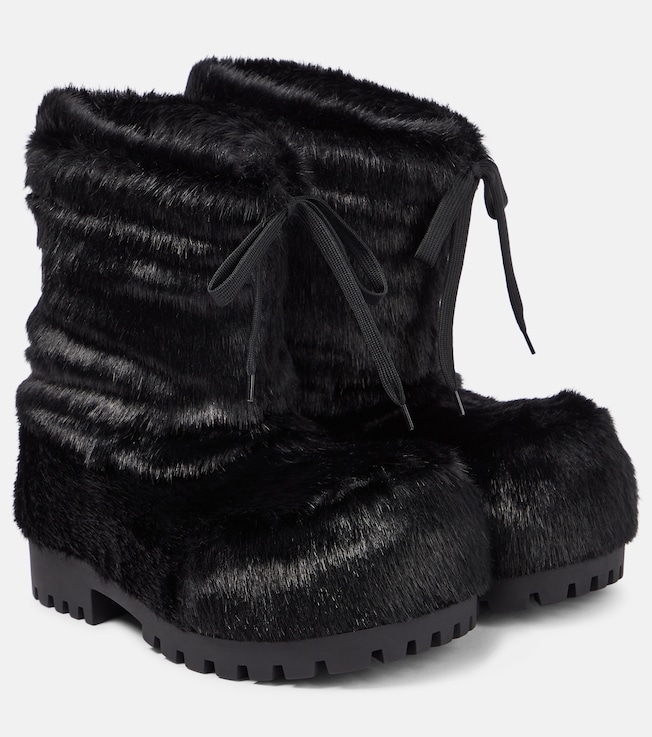 Alaska faux fur snow boots | Balenciaga