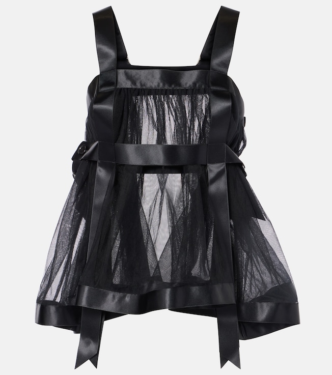 Tulle top | Noir Kei Ninomiya
