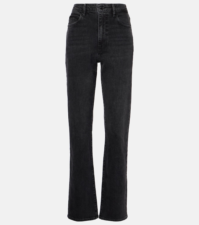 Ruler high-rise straight-leg jeans | Frame