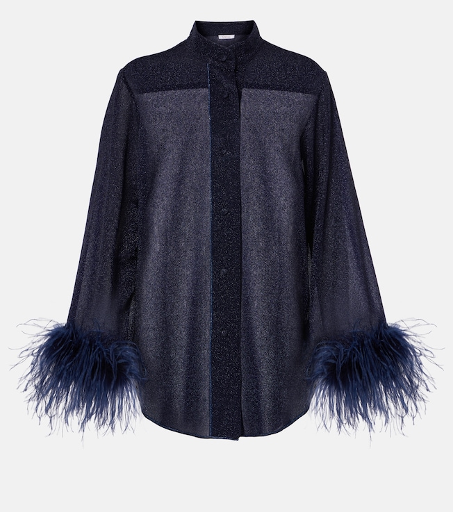 Lumière Plumage top | Oséree