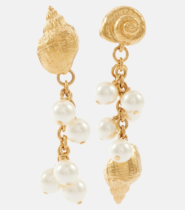 Chloé Shells Small drop earrings | Chloé