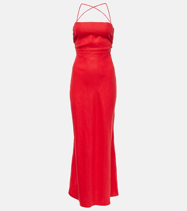 Garcia linen maxi dress | Faithfull
