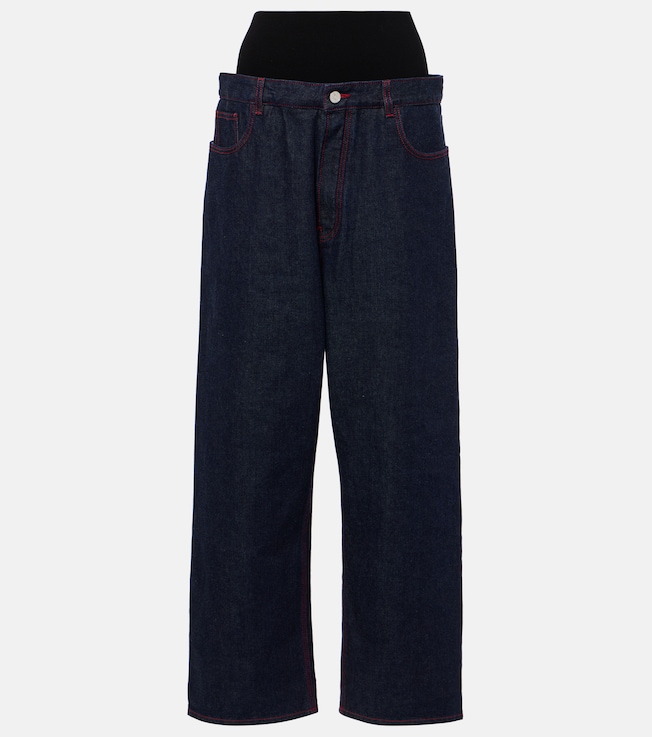 Low-rise wide-leg jeans | Alaïa