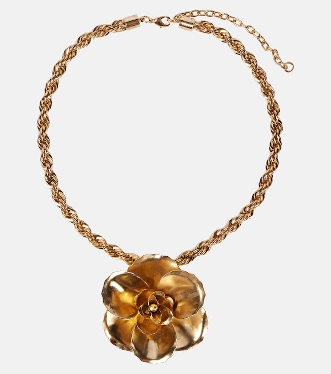 Gladiolus pendant necklace | Jennifer Behr