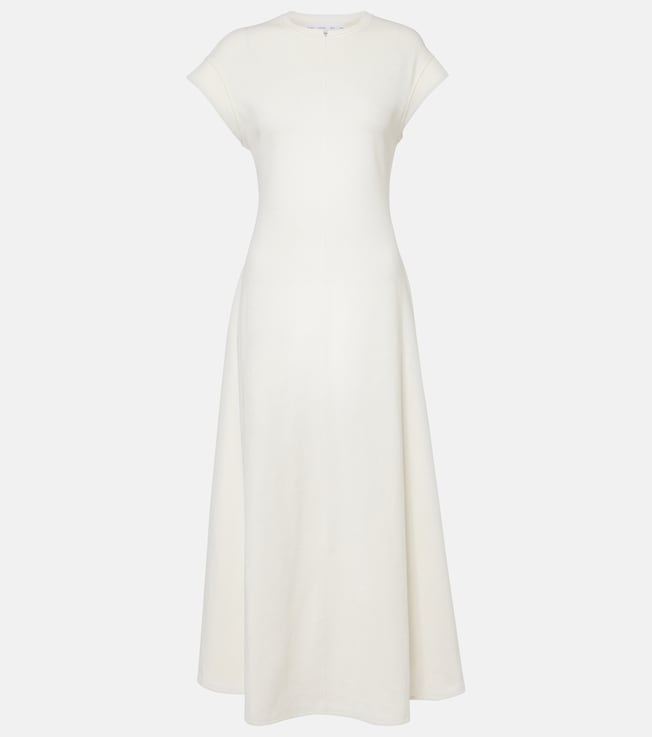 White Label Melanie cotton-blend midi dress | Proenza Schouler