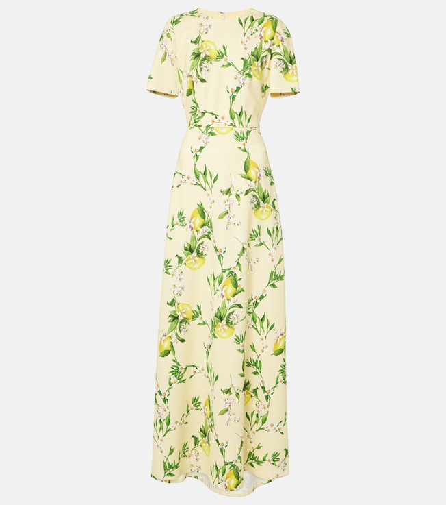 Floral maxi dress | Monique Lhuillier