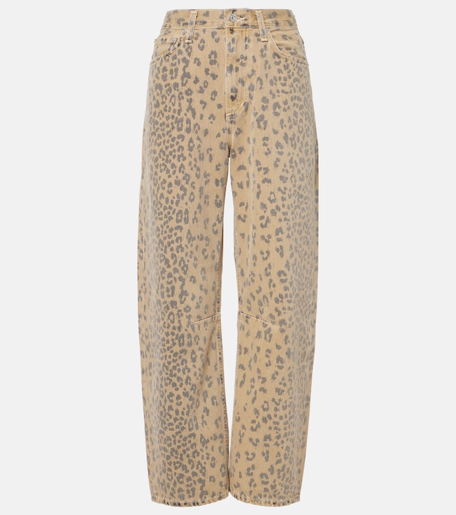 Miro printed barrel-leg jeans  | Citizens of Humanity