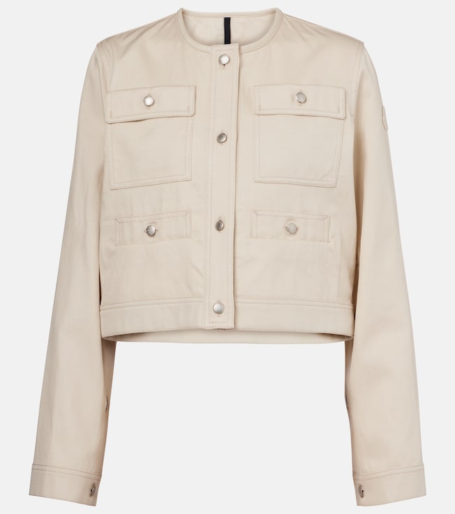 Chatel cotton and linen jacket | Moncler