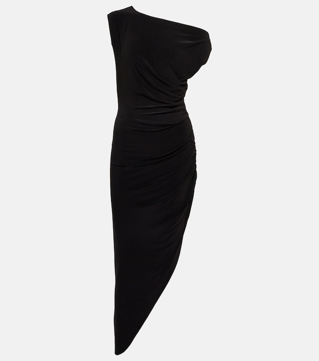 Off-shoulder jersey gown | Norma Kamali