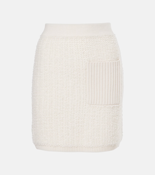 Imogen knitted cashmere miniskirt | Lisa Yang