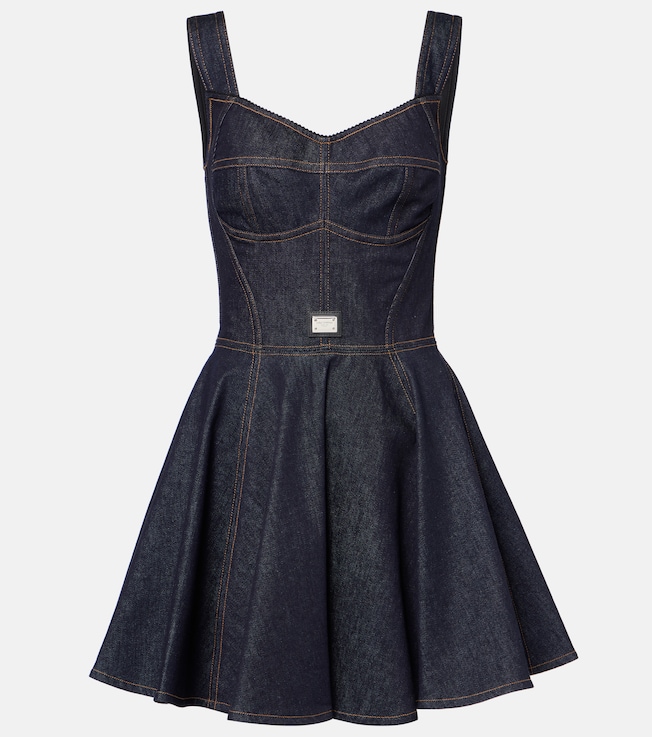 Denim bustier dress | Dolce&Gabbana