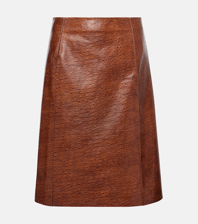 Leather miniskirt | Jacques Wei