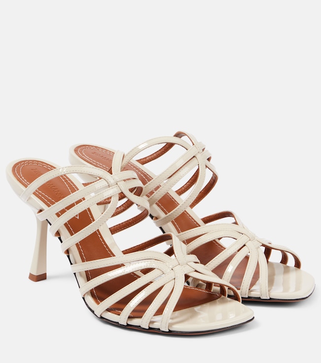 Aura 85 leather mules | Zimmermann