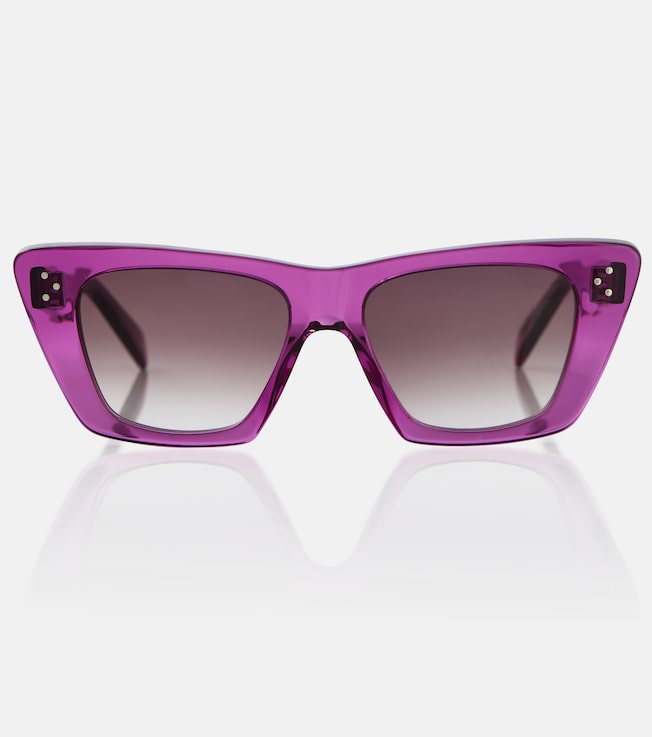 Cat-eye acetate sunglasses | Celine Eyewear