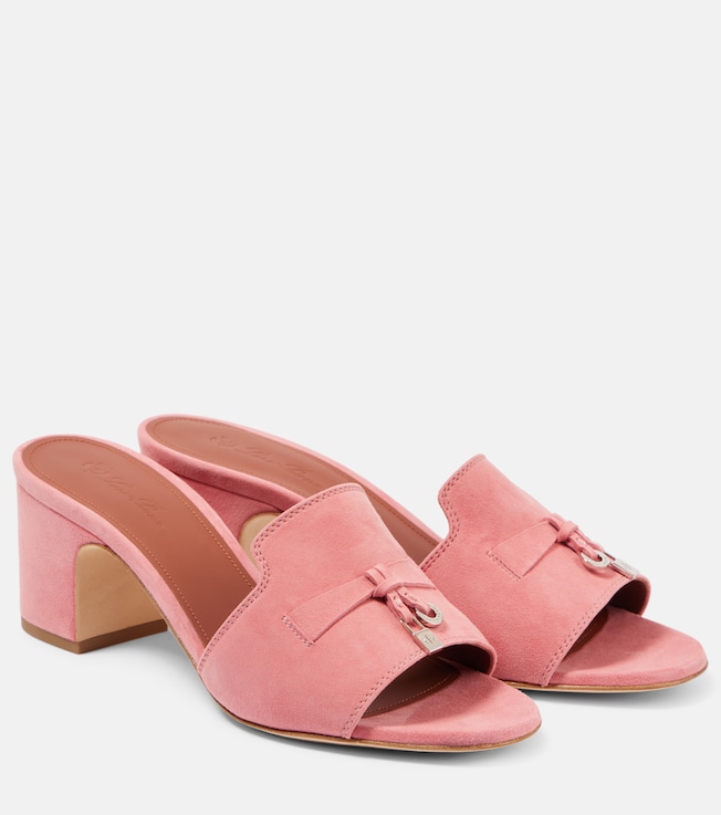 Summer Charms suede mules | Loro Piana