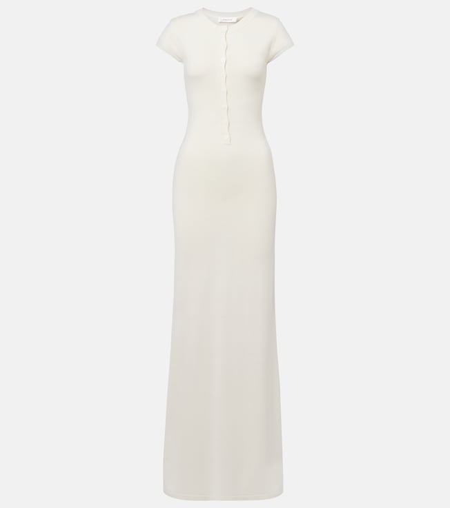 Caden knitted silk-blend maxi dress | Aya Muse