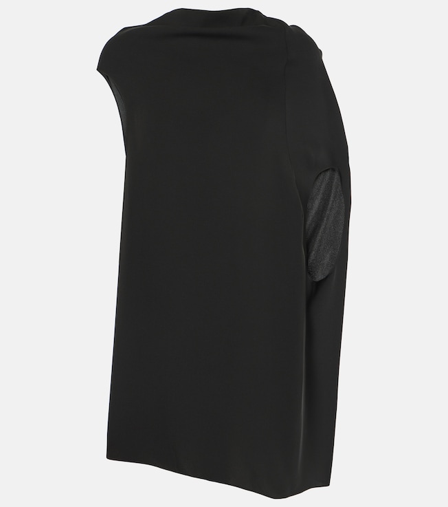Aria draped silk top | The Row